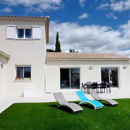 Maison Moderne Avec Parc Et Piscine فيلة Saint-Siffret